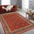 "Enhance the ambiance of your home with this magnificent Persian-influenced Turkish hand-knotted rug made by skilled...