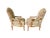 Brown Vintage Century Furniture Bergère Armchairs in Floral Upholstery, a Pair For Sale - Image 8 of 12