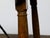 Italian 19th Century Walnut Console Table with Column Legs and Iron Stretchers For Sale - Image 4 of 12