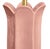 Contemporary Matthew Izzo Home Lyla Pink Glaze Ceramic Table Lamp With Shade For Sale - Image 3 of 4