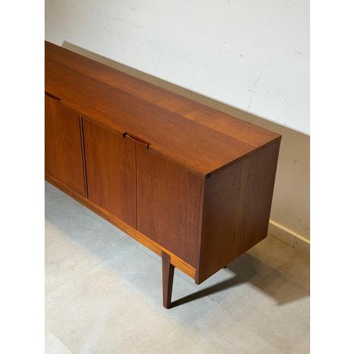 Mid-Century Modern British Teak Sideboard from Nathan For Sale - Image 4 of 8