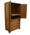 Late 20th Century American Drew Coastal Contemporary Style 36" Media Cabinet / Armoire For Sale - Image 5 of 12