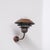 Danish Copper and Glass Wall Light For Sale - Image 4 of 7