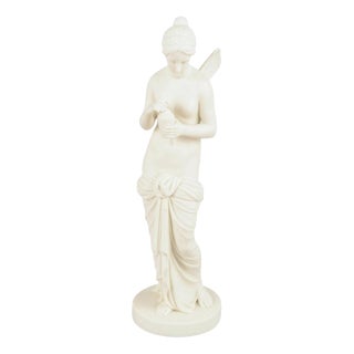 Nude Biscuit Psyche Sculpture in the style of Bertel Thorvaldsen for Gustavsberg, 1900s For Sale