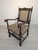 Antique Armchair in Oak Wood with Springs For Sale - Image 17 of 18