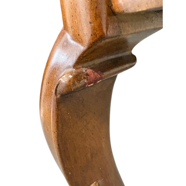 Mid 20th Century Ethan Allen Knob Creek Burl Wood Side Table For Sale In Indianapolis - Image 6 of 11