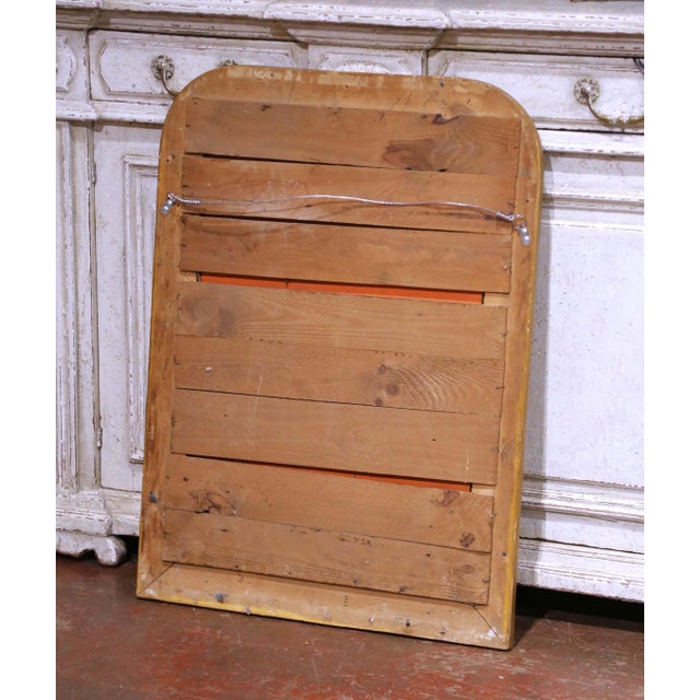 19th Century French Louis Philippe Carved Giltwood Wall Mirror For Sale In Dallas - Image 6 of 6