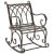 Medrano Rocking Chair - Rustic Brown For Sale - Image 10 of 10