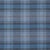 Sample - Schumacher Campbell Plaid Fabric In Indigo For Sale