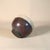 Late 20th Century Handmade Textured Raku Studio Pottery Vessel in Iridescent Burnt Sienna Glaze With Plum & Green Reduction Finish For Sale - Image 12 of 13