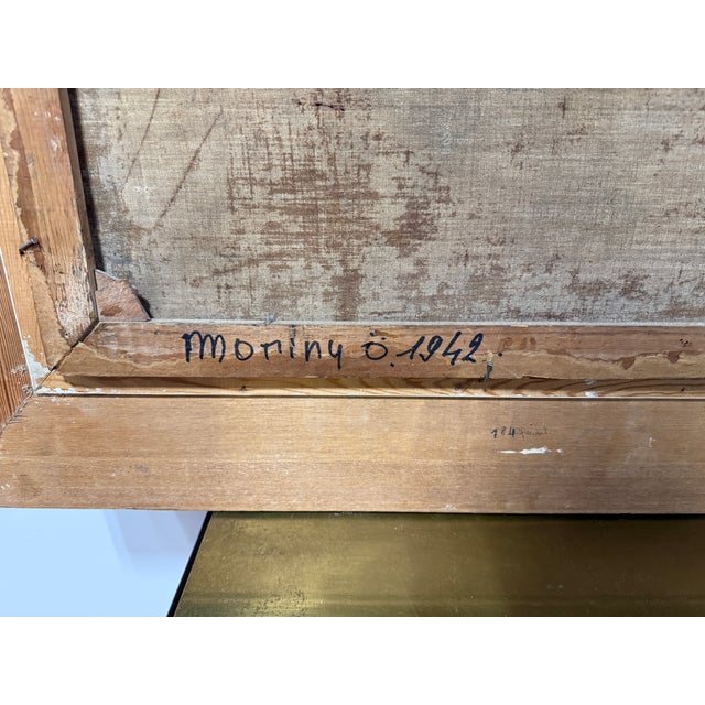 Odon Morinyi (Hungarian, 1877-1958), Impressionist Still Life With Duck, 1942 For Sale - Image 12 of 13