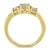 Beautifully crafted of 10-karat yellow gold, this stunning anniversary ring showcases one carat of diamonds in a classic...