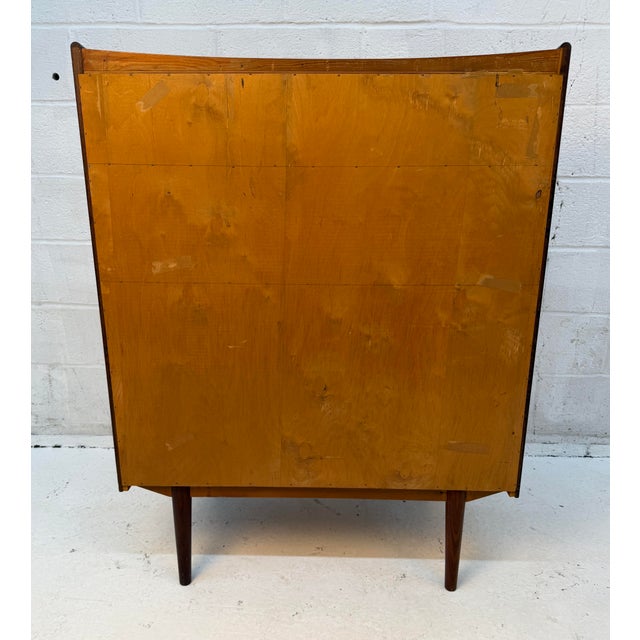 Mid-Century Modern Teak Secretary Desk Attributed to Gunnar Falsig for Falsig Møbler For Sale - Image 16 of 16