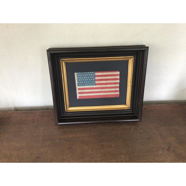 Antique 48 Star American Flag 1912 Arizona and New Mexico For Sale - Image 4 of 4
