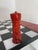 Chess Coffee Table with Wrought Iron and Ceramic Board, Ceramic Game Pieces, 1960s For Sale - Image 9 of 18