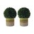 This stunning pair of Italian Bitossi cachepots, imported by Rosenthal Netter, features a striking Mid-Century Modern...