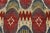 Ikat Rug 10’3” X 13’11” Beige Red Wool Modern Hand-Knotted Oriental Carpet For Sale In Philadelphia - Image 6 of 15