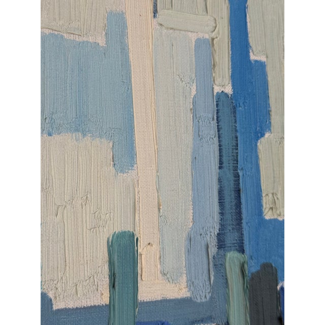 Vintage Abstract Expressionist Impasto Painting For Sale - Image 9 of 10