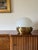 Mid-Century Modern Mid-Century Brass and Glass Dome Table Lamp, Italy, 1960s For Sale - Image 3 of 13