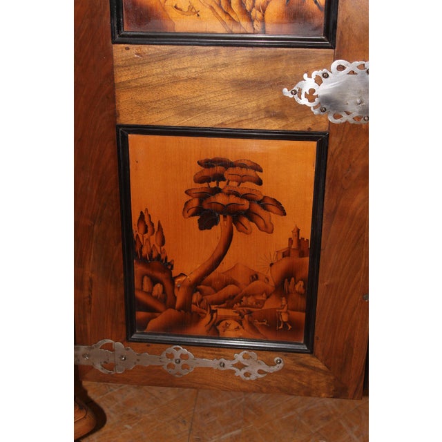 18th Century Swiss Walnut Cabinet with 17 Drawers For Sale - Image 17 of 18