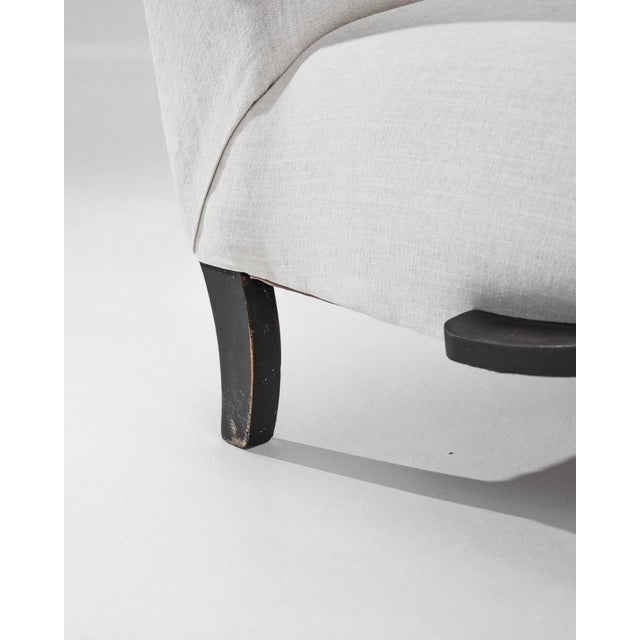 Jindrich Halabala 1930s Czech Wooden Armchair by J. Halabala For Sale - Image 4 of 5