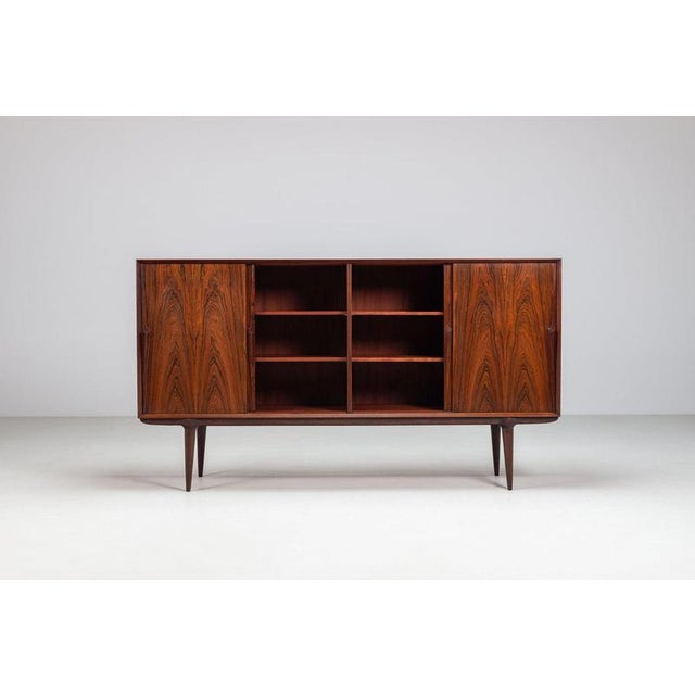 Model 19 Highboard in Rosewood by Gunni Omann for Omann Jun, Denmark, 1960 For Sale - Image 6 of 18