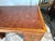19th Century Large Size Antique English Geogra Style Oak Leather Top Double Pedestal Partner Executive Desk For Sale - Image 13 of 18