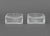 French Etched Glass Perfume Bottles, 5 For Sale - Image 9 of 13