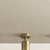 Tf500 ceiling lamp in satin brass with an adjustable tubular diffuser by daluce dimensions: ø 8 x h 19 cm. Materials:...
