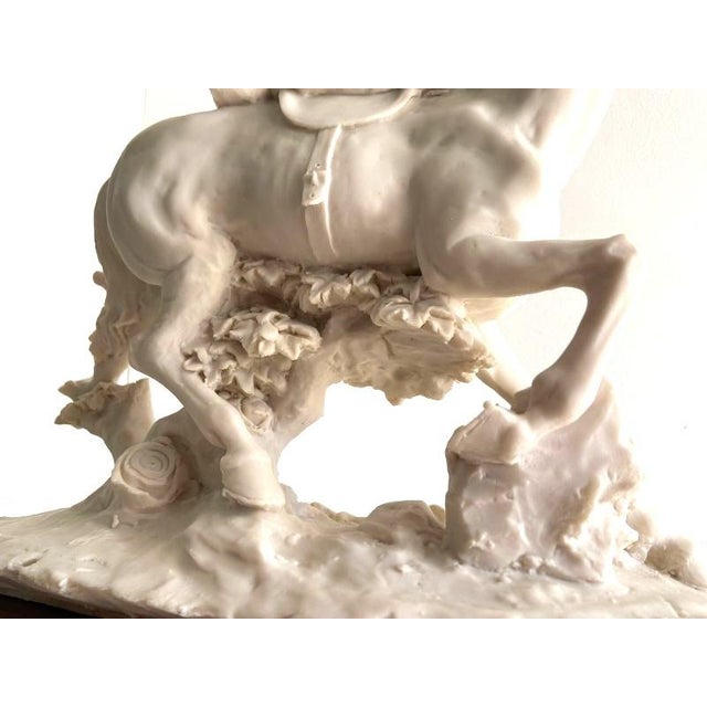 Large Ceramic Sculpture from Capodimonte, Italy, 1970-1980 For Sale - Image 4 of 12