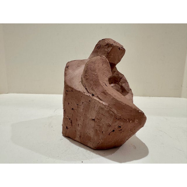 Original Larry Mohr terracotta sculpture acquired from the artist’s estate. This work shows the artist’s modernist...
