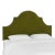 Halsted Headboard in Apple Green Classic Velvet, Twin For Sale
