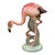 Mid-Century Modern Mid 20th Century "Hunting" Pink Flamingo Ceramic Tabletop Sculpture Brad Keeler For Sale - Image 3 of 6