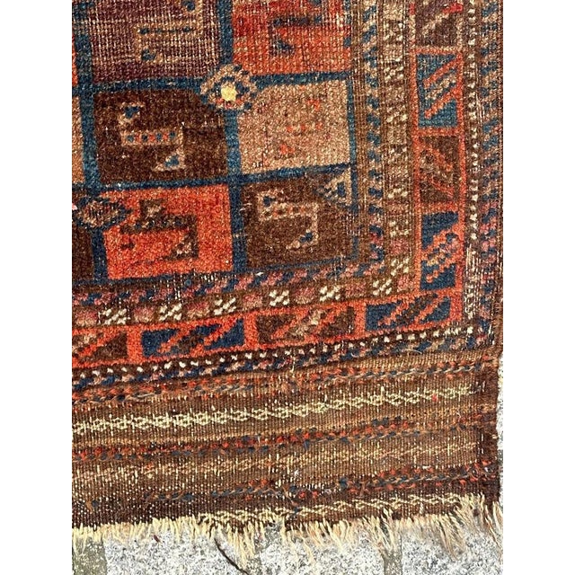 Antique Distressed Turkmen Tribal Rug, 1890s For Sale - Image 18 of 18