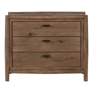 Four Hands Glenview Nightstand - Weathered Oak Veneer