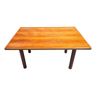 Nibay Folding Oak Table by Tobia & Afra Scarpa for Gavina, 1970s For Sale