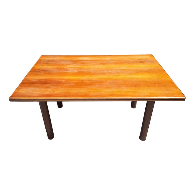 Nibay Folding Oak Table by Tobia & Afra Scarpa for Gavina, 1970s For Sale