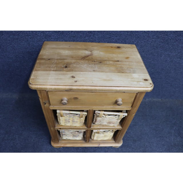 Giants McHale Pine Basket Sideboard For Sale - Image 4 of 14