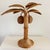 Mario Lopez Torres Style Rattan Palm Tree Table Lamp For Sale In San Diego - Image 6 of 9