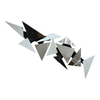 Mirror No. 6 - Reflective Wall Object For Sale