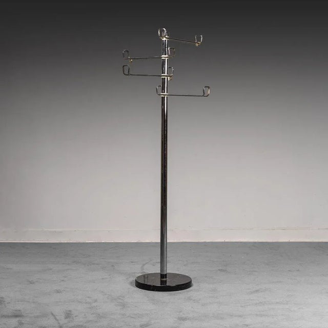 Vintage Metal 4-Arm Coat Hanger, 1970s For Sale - Image 11 of 11