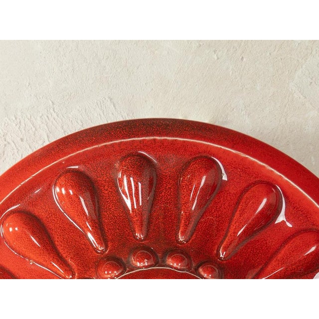 Ceramic Fat Lava Wall Lamp from Honsel For Sale - Image 7 of 9