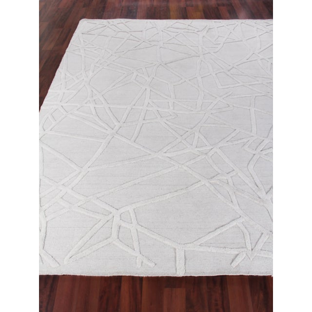 Wellington hand loomWoolSilver Rug 8'x10' Chairish