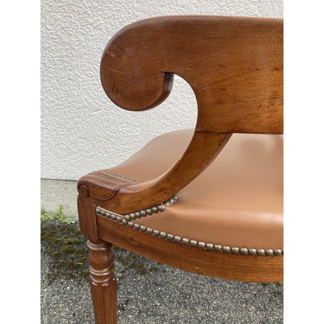 Antique Parisian Office Chair, 1800s For Sale - Image 13 of 18