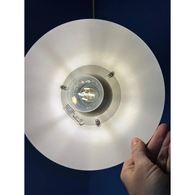 Metal Model Limino Slatted Lamp in White For Sale - Image 7 of 11