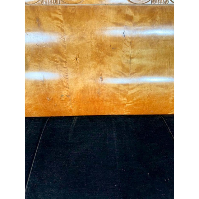 Bench in Birch Veneer, Russia, Early 19th Century For Sale - Image 6 of 13