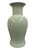 Vintage Chinoiserie Monochrome Celadon Ceramic Baluster Vases - Pa A beautiful complementary pair of vintage, mid-to-late...
