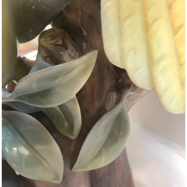 Early 20th Century Portuguese Porcelain Sculpture of Hoope Birds by Vista Alegre For Sale - Image 5 of 9