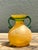 Mid-Century Modern Vintage Italian Hand Blown Glass Vase For Sale - Image 3 of 12