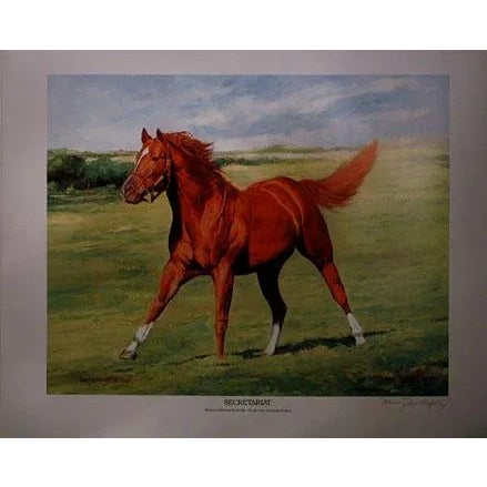 Secretariat, Murray Muldofsky Print For Sale